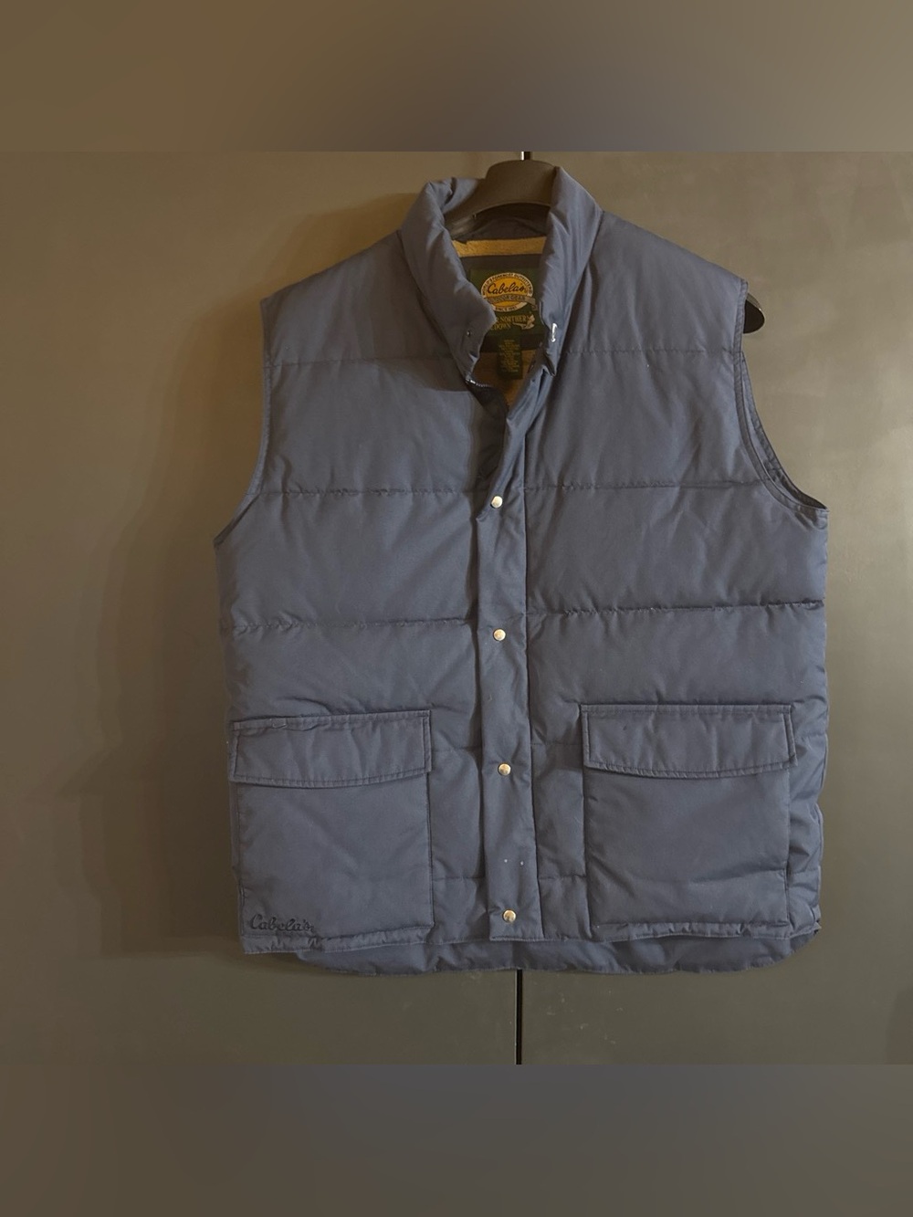 Cabelas Goose Down Vest